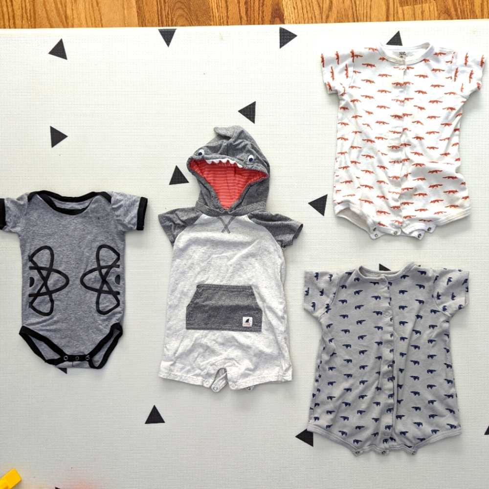 Baby summer romper/onesie lot